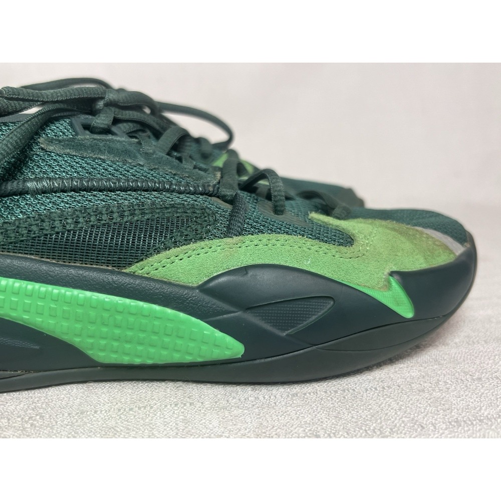 PUMA RS Basketball Dreamer x J. Cole Low Bistro Green Size 5.5 C (Youth) - Picture 3 of 14